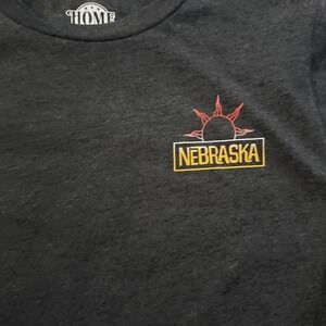 Home Free Nebraska Gray T-Shirt Size Small
